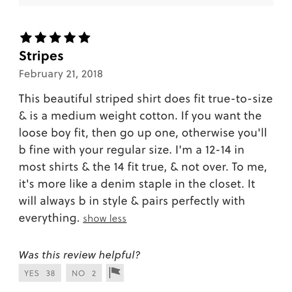 NWT JCrew Boyshirt - Picture 3 of 3